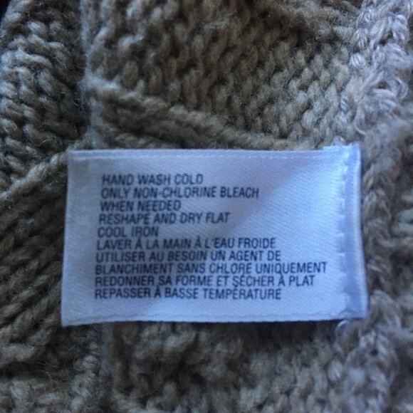 GAP 57% wool knitted waterfall sweater - Picture 10 of 10